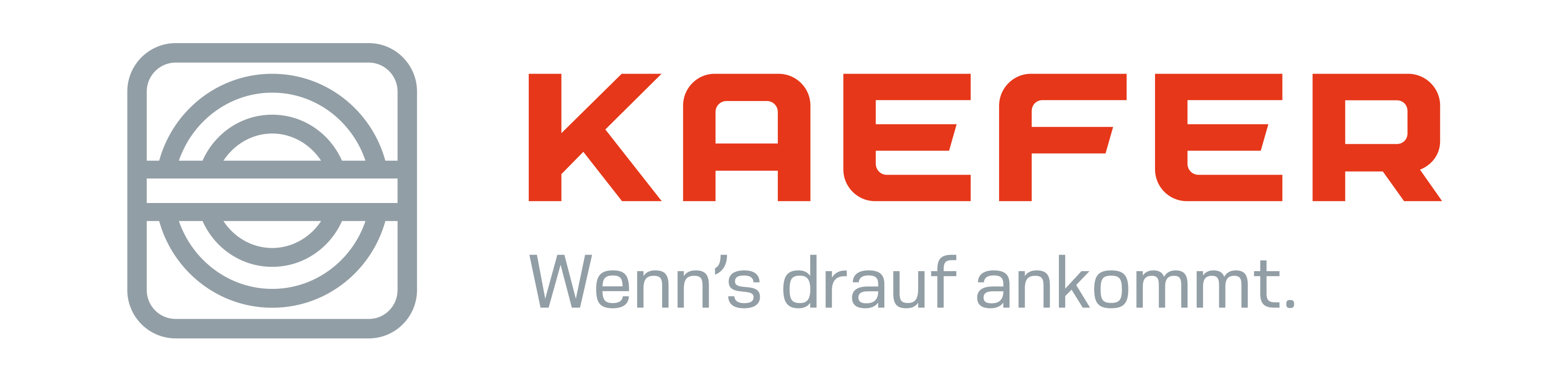 Logo Kaefer - wenn´s drauf ankommt