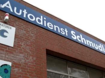 Firmenschild Autodienst Schmudlach