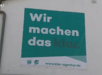 Firmenschild Wir machen das klar