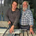 Chef und Mitarbeiter